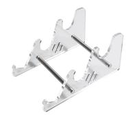 Générique Keyboard Stand, Transparent Mechanical Keyboard Stands with Connecting Rods, Clear Acrylic Keyboard Display Easel for Books, Music Sheets, Notebooks
