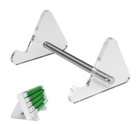 Générique Keyboard Stands For Office - Desktop Keyboard Stand Manual Installation Acrylic Slanted Stands For Women Men | Transparent Display Stand for at dom