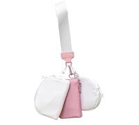 Générique Keychain Wallet - Triple Wristlet Pouch Coin Purse | Zip Around Keychain | Wristlet Wallets Small Portable Coin Purse for Women | Travel Sports, & Outdoors, beige, Se référer au descriptif