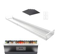 Générique Kitchen Rack | Magnetic Kitchen Storage - Over the Stove Rack | For Apartment Home Storage Spices and Bottles Against the Worktop