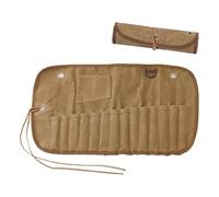 Générique Kitchen Utensil Pouch, Portable Cutlery Case, Multi Slot Outdoor Hanging Storage Bag, Sturdy Fabric, Ideal for Forks, Spoons, Chopsticks, and Camping, 42 x 26.5 cm, 14 holes, Se référer au