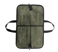 Générique Knife Rolling Bag, Knife Bag - Pockets for Kitchen Utensils | Portable Waxed Canvas Knife Bag Storage Tools Storage Tools for Camping Travel, Army Green, Se référer au descriptif, Refer to
