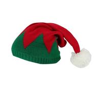 Générique Knitted Christmas Hat | Women's Festive Santa Hat - Unisex Colourful Knitted for Cold Weather Outdoor Activities Daily Wear