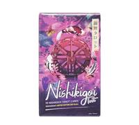 Générique Koi Tarot Deck, English Version Cards, 4.13x2.48in Entertainment Divination Card, 79-Card Set Koi Themed Tarots, Family-Friendly Design for Fate Fortune-Telling Board Games