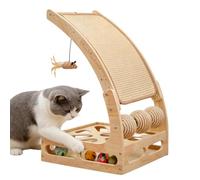 Générique L Shape Climbing Sign with Ball Course Vertical Scratching Board for Bedroom, Corner, Dorm, Apartment, Home