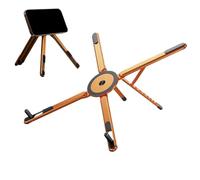 Générique Laptop Stand - Foldable Aluminum Adjustable Magnetic Stand - Computer Desk Booster Stand for Laptop | for PC Tablet Phone Home Office Travel Study