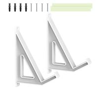 Générique Laptop Wall Mount - Wall-Mounted Keyboard Rack, Versatile and Adjustable Organization for Books, Frames, Routers and Electronic Objects by the Bed