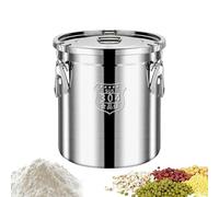 Générique Large Storage Container for Rice, Airtight Large Capacity Bean Bucket, Storage Container for Rice and Oil - For Bars, Restaurants, Countertops and Countertops, and Milk