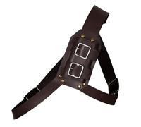 Générique Leather Case for Men, Adjustable Knight Frog Case - Vintage Renaissance Costume Frog for Cosplay Knight Costume
