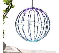 Générique LED Ball Lights, Outdoor Foldable Sphere for Garden - Festive Globe Ornaments for Trees, Gardens, Parties, Indoors, Outdoors, Nights