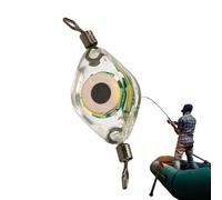 Générique LED Eye Shape Flashing - Underwater Eye Shape Flashing | LED Illuminated Underwater Fishing Light Triggered by Super Bright Water for Freshwater Saltwater