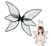 Générique LED Fairy Wings - LED Fairy Wings with 6 Wings - Butterfly Cosplay for Halloween Cosplay Holiday Party - Luminous Accessories for Girls and Women