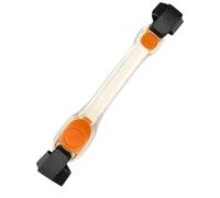 Générique LED Light Bracelet | LED Reflective Armband | Warning Lights Flashing Light Bracelets Glow in The Dark Bracelet LED Slap Bracelets for Concert