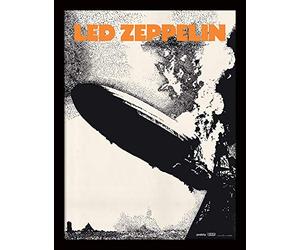 Générique Led Zeppelin FP12423P Framed Image 30 x 40 cm Album I, Multi-Colour, 30 x 40 cm