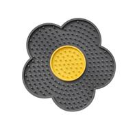 Générique Lick for Small Dogs, Slow Feed for Dogs and Cats - Butter Licking, Silicone Flower Grooming, Nail Cutting, Bathing, Stress Relief