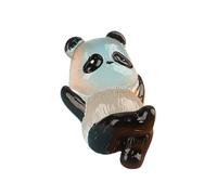 Générique Little Panda Figurines, Figurines, Glow in the Dark Animals, Exquisite Hand-Painted Panda Figurines for Family Friends and Colleagues