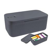 Générique Lockable Storage Box, Storage Case for Code Cards | Small Travel Box for Medicines, Boat, Camping, Garage, School, Airplane, Train