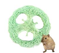 Générique Loofah Hamster Chew Toys - Play Accessories, Chew Toys Hygiene Chinchilla | for Pet Masters Cats Dogs Living Room Bedroom Office Home Cage