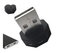 Générique Luce Notturna USB - ABS Mini Luce RGB | Lampada Auto, Lampada Comodino,Regolabile With Porta Type-C Illuminazione Scrivania Interni Auto, Camera Da