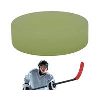 Générique Luminous Hockey Pucks - Glow in the Dark Green Practice Puck for Roller and Street | Durable Bright Ball for Indoor Outdoor Play Sports Training Kids