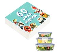 Générique Lunch Box For Kids - 60-Sheet Personal Message Cards, Daily Affirmation Joke Notepad, Fun Encouraging Notes, Positive Motivation Stationery, Kids Kindergarten Lunch Box Notes For Parents