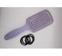 Générique Magic Hair Detangling Brush | Curly Hair Anti Frizz - Easy to detangle, less painful than with a conventional brush. All hair types. Purple