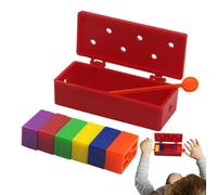 Générique Magic Tricks | Realistic Wizard Accessory, Fun and Novelty, Rainbow Brick - Gift for Men Boys Girls Young Family Friends Party and Meeting