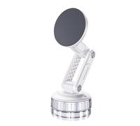 Générique Magnetic Car Phone Holder, 360 Degree Rotatable Smartphone Cradle, Foldable Adjustable Suction Cup Phone Mount, Ideal for Driving, Road Trips, Truck, RV, Delivery, Taxi, and Travel