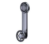 Générique Magnetic Phone Holder, Foldable Car Mount, Adjustable Gadget Stand, 360° Rotation Strong Hold Easy One-Hand Function Sturdy for Automobile, 2.36 x 1.85 x 8.86 inches