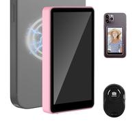 Générique Magnetic Selfie Screen, Portable Monitor Attachment, Clip-on Smartphone Display, Lightweight Design, Real-Time Preview Tool, for Vlogging, Streaming, Video Recording More