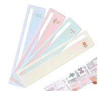 Générique Mahjong 4 Piece Card Reader Portable Beginners Guide Rules Mahjong Memory Aid - for Evening Game Training Learning Players Players