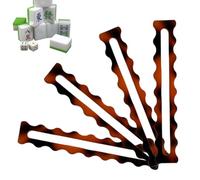 Générique Mahjong Card Line Guide | Acrylic Rules Strips Strategy Guide 4 Pieces - Mahjong Rule Reader for Men Women Beginners Travel Competition Meeting Weekend