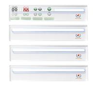 Générique Mahjong Card Lines Reader, 4 Pieces Strategic Guide Help - Acrylic Mahjong Rule - For Games Parties Travel Competition Family Meeting Celebration Weekend