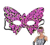 Générique Masquerade Adult Party Blanket, Shiny Half Butterfly Carnival Decor, Elegant Masquerade Face Cover, for Halloween Christmas Eve Cruise Cosplay Costumes