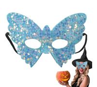 Générique Masquerade - Shiny Carnival Butterfly Decor, Masquerade Face Cover | for Halloween Christmas Eve Cruise Cosplay Costumes