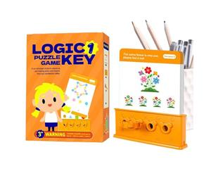 Générique Matching Game - Educational Logic Matching Toys | Interactive Educational Keys for Youth - for Boys Girls At Home Traveling To Kindergarten