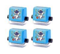 Générique Math Roller | 4-in-1 Random Number Tool | Calculation Training Stamp | Boys Girls Home School Kindergarten