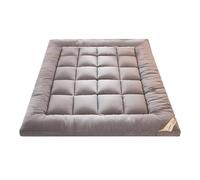 Générique Mattress Pad - Tatami Velvet Support Layer Breathable and Enhances Comfort Sleep Protection for Apartment Hostel Bed Double