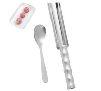Générique Meatball Spoon | Non-Stick Kitchen Tool for Making | Stainless Steel Dumpling Shaper for Parent Family Friend Fish Shrimp Rice Chocolate Kitchen