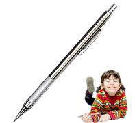 Générique Mechanical Mechanical Pencil Automatic Drawing Pencil - Stainless Steel Pen for School, Students, Teachers - Writing in Classroom, Woodworking, Engineering, Office and Home