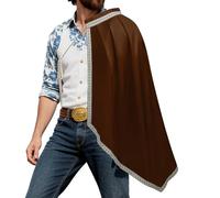 Générique Medieval Scarf For Men - Half Shoulder Knight Cape Costume | Medieval Shawl | Cosplay Halloween Carnival Stage Performance Theme Party Home School Costume Accessory