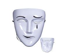 Générique Mens Masquerade - Cosplay Face, Drama Emotion | Full Coverage Design with Expression, Decorative for Theater Play Halloween Party Costume Carnival Festival Performance Ev