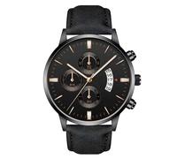 Générique Men's Watches - Luxury Male Watches, Male Business Travel Watches - Waterproof Watches for Men with Leather Groups for Home, Business Travel, Dates, Multicolored, Se référer au descriptif,