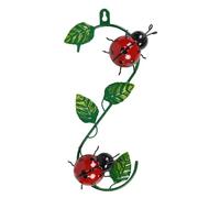 Générique Metal Tree Leaf Wall Art - 3D Bee Sculpture Wall Art - Weatherproof Hanging Artwork | Indoor & Outdoor Wall Decor