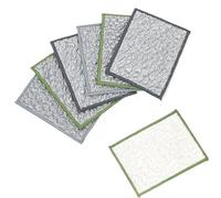 Générique Microfiber Towels, Absorbent Cleaning Cloths, Reusable Kitchen Rags, Smooth Polishing Wipes, 4.72x6.3x0.39 inches, Multipurpose Supplies for Drying Bathroom Window and Household
