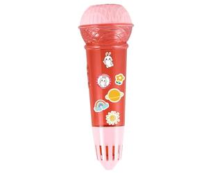Générique Microphone for - Singing Toy with Echo Microphone for LED Light Party Portable Entertainment Gadget Long Tail | Microphones our Enfants precede Singing