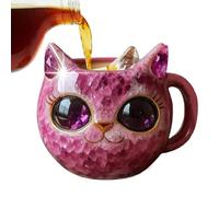 Générique Mineral Mugs, Cat Shaped Hot Chocolate Mug, Water Mugs, Household Water Mugs, for Wine, Beer, Living Room, Restaurant, Kitchen, Hotel, Collections, Birthday, Party