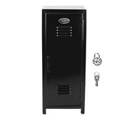 Générique Mini Lockable Cabinet - Iron 27.5 x 11 x 11 cm Key | Mini Lockable Cabinet | Portable Safe for Jewellery and Cash | Safe Office Home Office School Children's Room