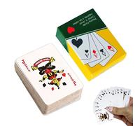 Générique Miniature Card Game,Portable Table Game - Handvevad Animationsmaskin Byggsats | for Adults Magicians Collectors Travellers Parties Events Theme Bars Clubs