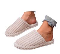 Générique Minimalist design slippers, short and soft sole, comfortable for indoor use, ideal for the home.